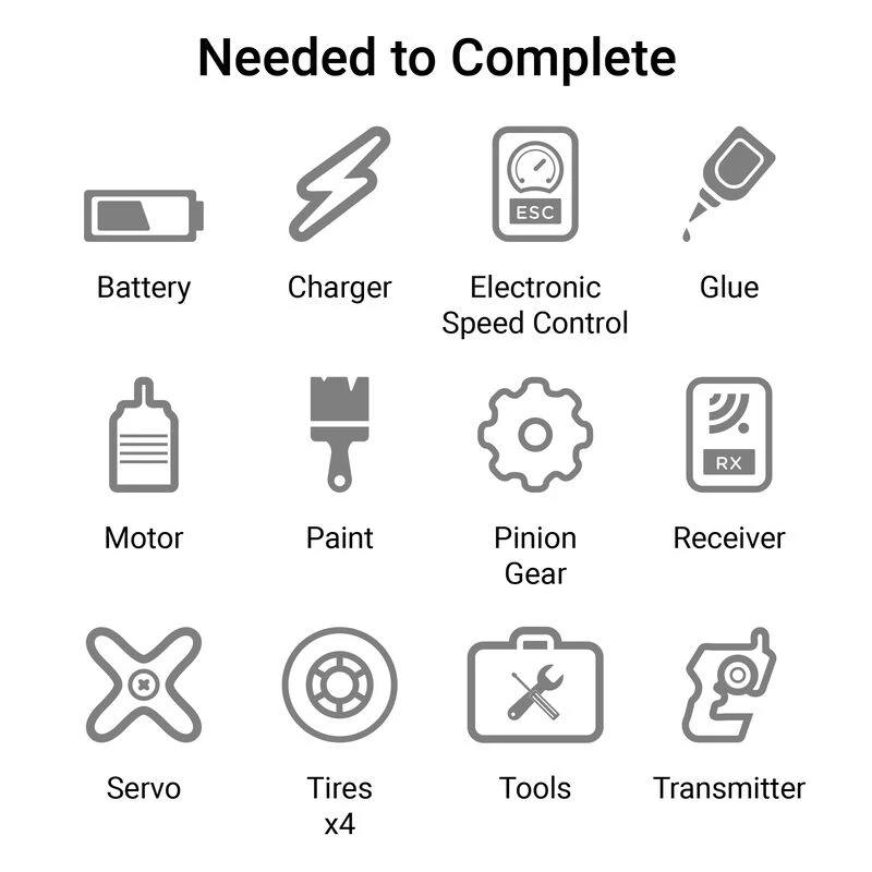 Team Losi Racing 1/8 8IGHT-XT/XTE 4WD Nitro/Electric Truggy Race Kit for Kits 4 Team Losi Racing 1/8 8IGHT-XT/XTE 4WD Nitro/Electric Truggy Race Kit for Kits - Image 2