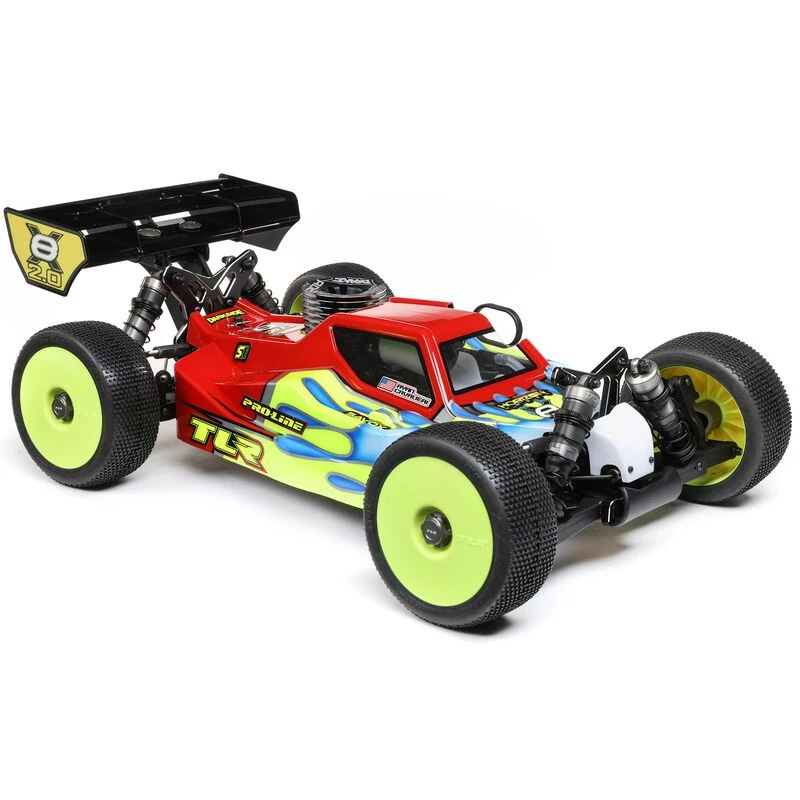 Team Losi Racing 1/8 8IGHT-X/E 2.0 Combo 4WD Nitro/Electric Race Buggy Kit for Kits 7 Team Losi Racing 1/8 8IGHT-X/E 2.0 Combo 4WD Nitro/Electric Race Buggy Kit for Kits - Image 5