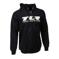 Team Losi Racing Zip Black Hoodie, 3X-Large for Parts