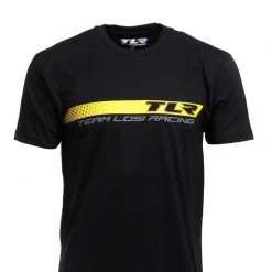 Team Losi Racing Black TLR Stripe T-Shirt, XXXX-Large for Parts -Team Losi Racing shop TLR0516XXXXL A01 SN1A5VNR