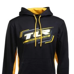 Team Losi Racing Black TLR Block Hoodie, Large for Parts -Team Losi Racing shop TLR0517L A01 7TPDWKG4