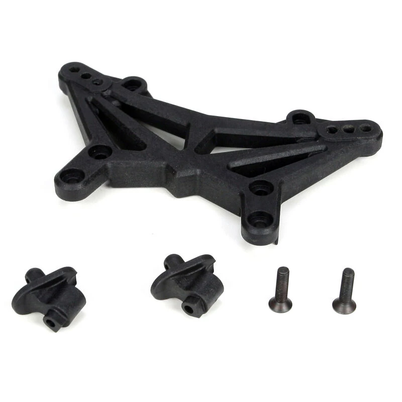 Team Losi Racing Shock Tower & Body Mounts, Front: 22T for Parts 3 Team Losi Racing Shock Tower & Body Mounts, Front: 22T for Parts