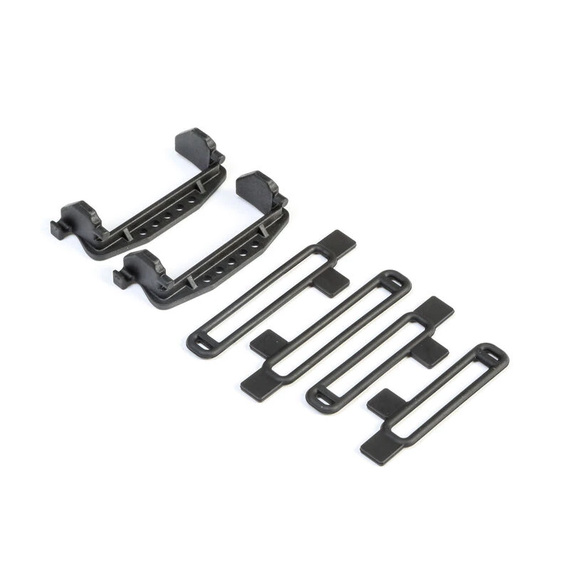 Team Losi Racing Battery Mount Set: 22 5.0 for Parts 3 Team Losi Racing Battery Mount Set: 22 5.0 for Parts