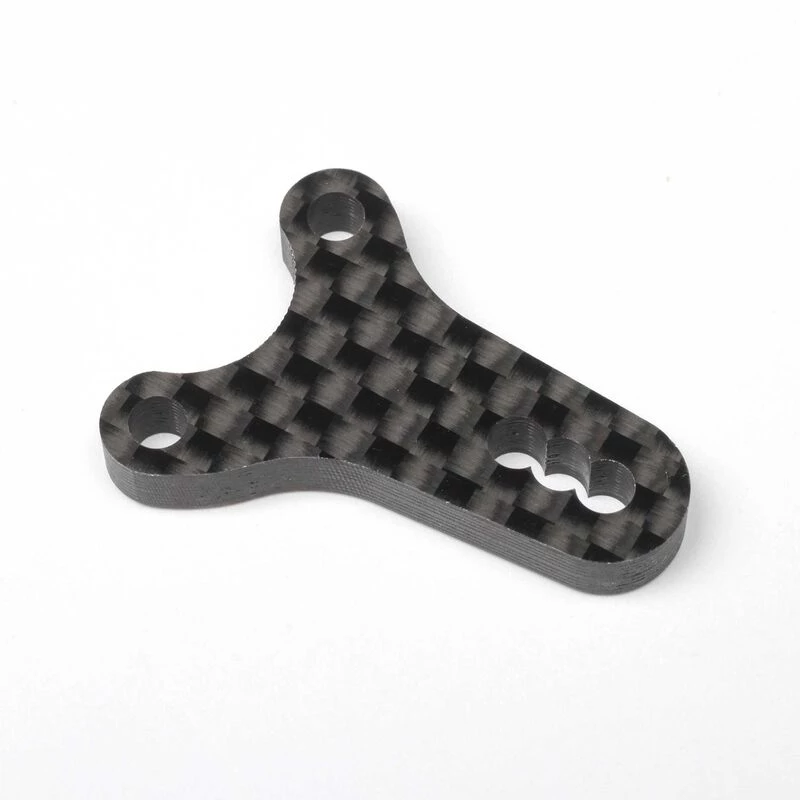 Team Losi Racing Carbon Bell Crank Plate, V2: 22X-4 for Parts 3 Team Losi Racing Carbon Bell Crank Plate, V2: 22X-4 for Parts