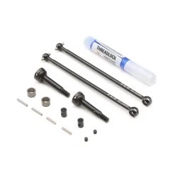 Team Losi Racing CVA Driveshaft Set Complete, 93.25mm: 22SCT 3.0 for Parts