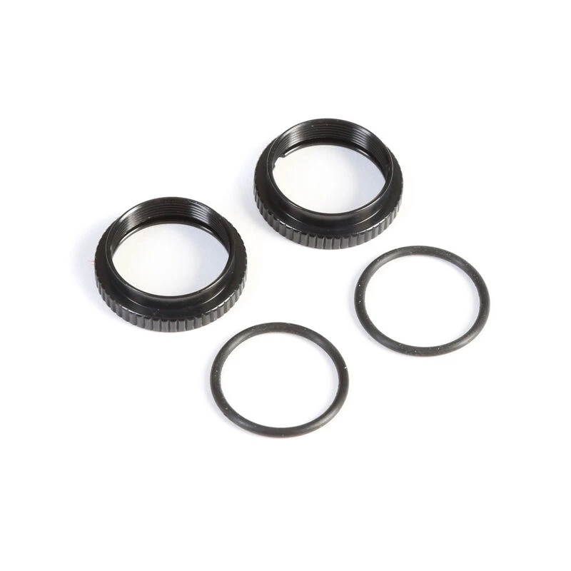 Team Losi Racing Threaded Spring Collar, G3 (2) for Parts 3 Team Losi Racing Threaded Spring Collar, G3 (2) for Parts