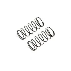 Team Losi Racing Front Springs, Black, Low Frequency 12mm (2) for Parts