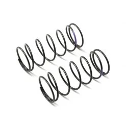 Team Losi Racing Front Springs, Purple, Low Frequency 12mm (2) for Parts