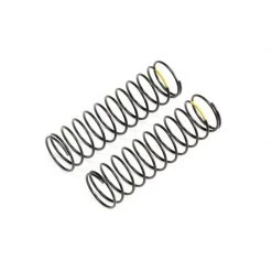 Team Losi Racing Rear Springs, Yellow, Low Frequency 12mm (2) for Parts