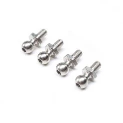 Team Losi Racing Ball Stud, 4.8mm x 5mm (4) for Parts
