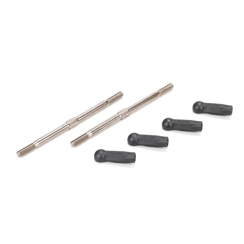 Team Losi Racing Turnbuckle, HD, 80mm (2): 22T 2.0 for Parts 3 Team Losi Racing Turnbuckle, HD, 80mm (2): 22T 2.0 for Parts