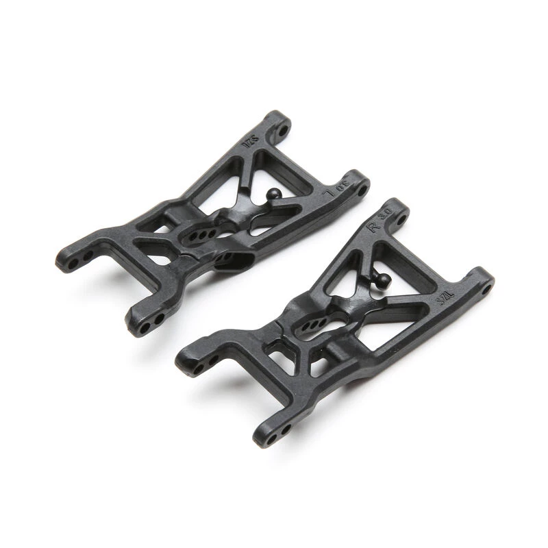 Team Losi Racing Front Arm Set, Stiffezel: 22 5.0 for Parts 3 Team Losi Racing Front Arm Set, Stiffezel: 22 5.0 for Parts