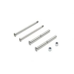 Team Losi Racing Front Hinge Pin and King Pin Set, Polished: All 22 for Parts