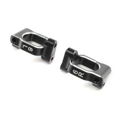 Team Losi Racing Caster Block Set 6 deg Aluminum: 22X-4 for Parts