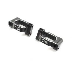 Team Losi Racing Caster Block Set 12 deg Aluminum: 22X-4 for Parts