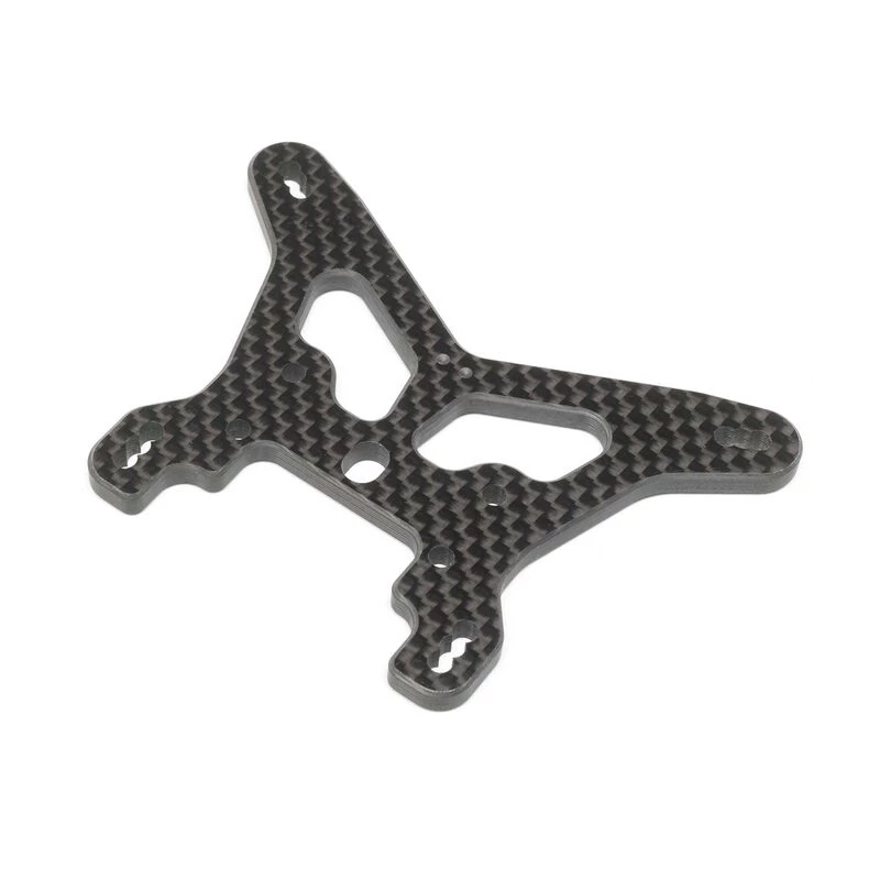 Team Losi Racing Carbon Rear Shock Tower, V2: 22X-4 for Parts 3 Team Losi Racing Carbon Rear Shock Tower, V2: 22X-4 for Parts