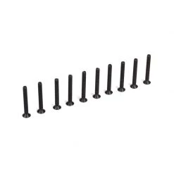 Team Losi Racing Flat Head Screws, M3 x 25mm (10) for Parts