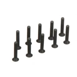 Team Losi Racing Flat Head Screws, M3 x 18mm (10) for Parts