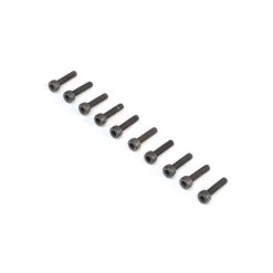 Team Losi Racing Cap Head Screws, M2.5 x 10mm (10) for Parts