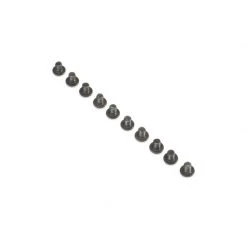 Team Losi Racing Button Head Screws, M3 x 4mm (10) for Parts
