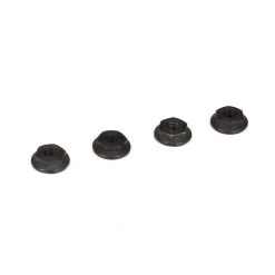 Team Losi Racing 4mm Low Profile Serrated Nuts (4) for Parts