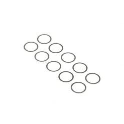 Team Losi Racing 10 x 14mm Shims, 0.1mm and 0.2mm (5 each) for Parts