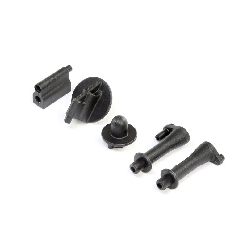 Team Losi Racing Body Posts and Tank Mount: 8X, 8XE for Parts 3 Team Losi Racing Body Posts and Tank Mount: 8X, 8XE for Parts