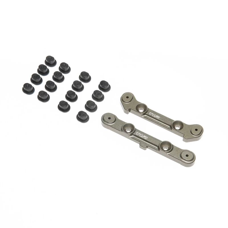 Team Losi Racing Adjustable Rear Hinge Pin Brace with Inserts: 8XT for Parts 3 Team Losi Racing Adjustable Rear Hinge Pin Brace with Inserts: 8XT for Parts