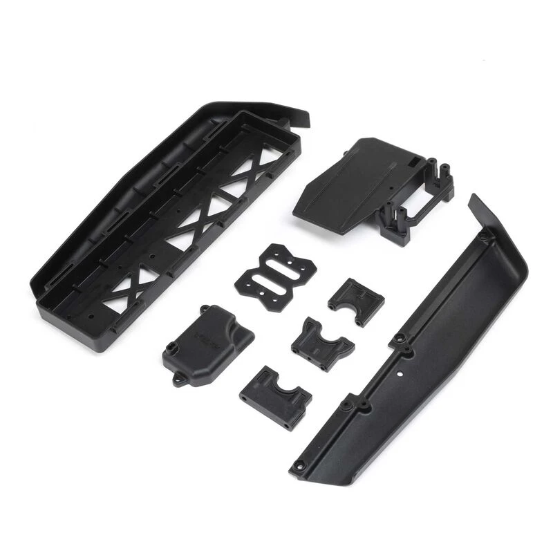 Team Losi Racing Battery Tray, Center Diff & Servo Mount: 8XE 2.0 for Parts 3 Team Losi Racing Battery Tray, Center Diff & Servo Mount: 8XE 2.0 for Parts