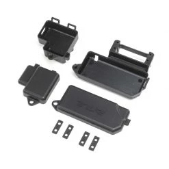 Team Losi Racing Servo & Receiver Mounts: 8X 2.0 for Parts