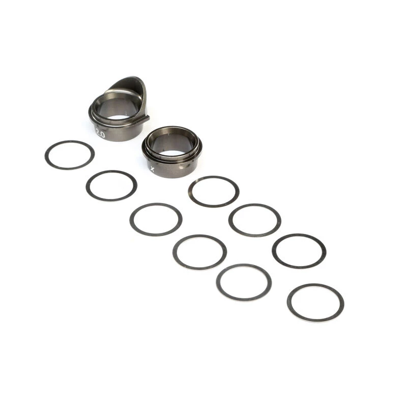 Team Losi Racing Rear Gearbox Bearing Inserts Aluminum: 8X, 8XE for Parts 3 Team Losi Racing Rear Gearbox Bearing Inserts Aluminum: 8X, 8XE for Parts