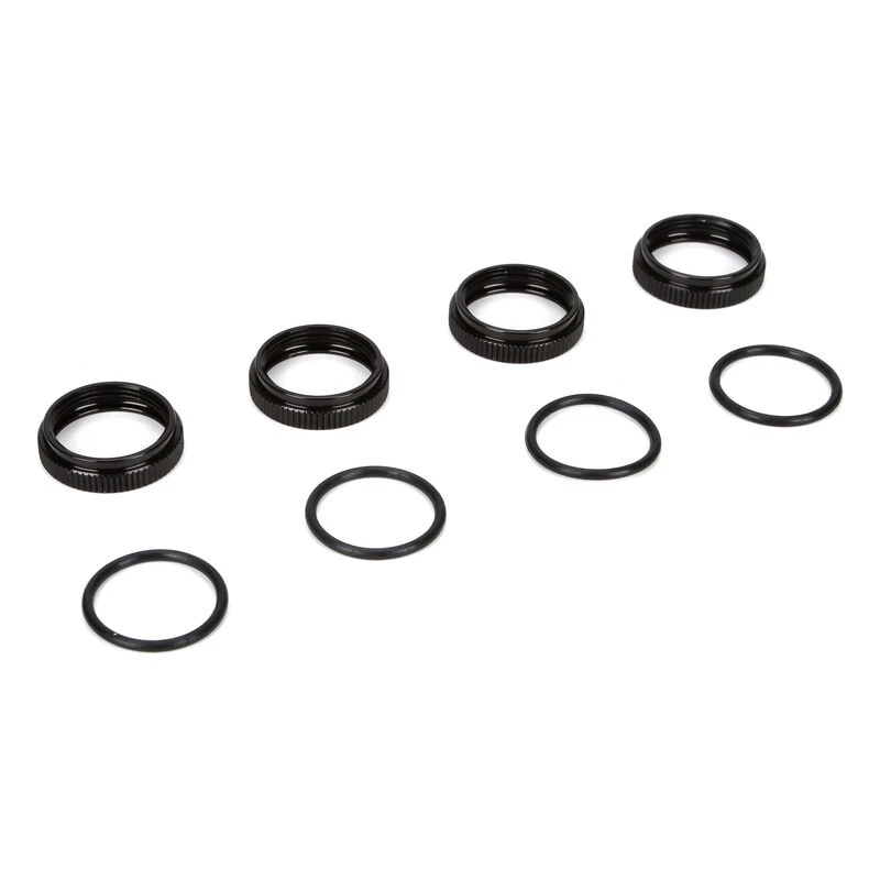 Team Losi Racing 16mm Shock Nuts and O-rings: 8B 3.0 for Parts 3 Team Losi Racing 16mm Shock Nuts and O-rings: 8B 3.0 for Parts