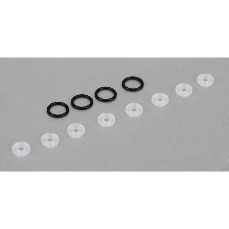 Team Losi Racing X-Ring Seals (8), Lower Cap Seals (4): All 8IGHT for Parts 3 Team Losi Racing X-Ring Seals (8), Lower Cap Seals (4): All 8IGHT for Parts