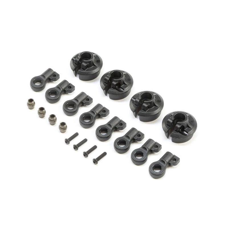 Team Losi Racing Shock Plastics: 8X, 8XE for Parts 3 Team Losi Racing Shock Plastics: 8X, 8XE for Parts