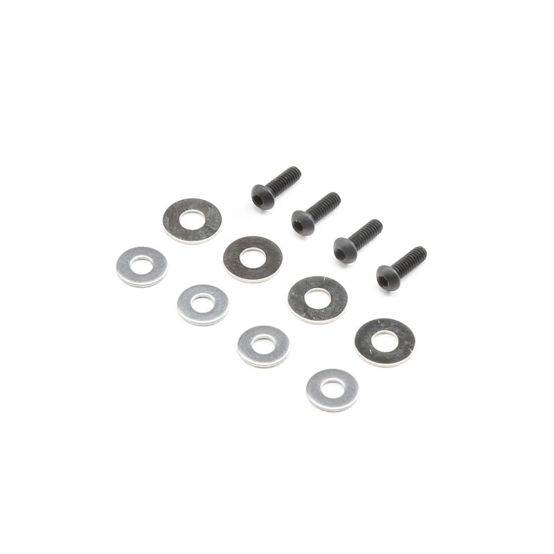 Team Losi Racing Shock Washer Screw (4): 8X, 8XE for Parts 3 Team Losi Racing Shock Washer Screw (4): 8X, 8XE for Parts