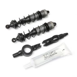 Team Losi Racing Front Shock Set, 110mm, Assembled (2): 8X for Parts