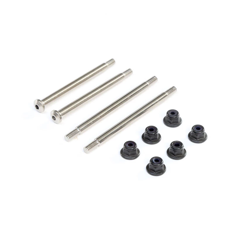 Team Losi Racing Outer Hinge Pins 3.5mm Electro Nickel (2): 8X, 8XE for Parts 3 Team Losi Racing Outer Hinge Pins 3.5mm Electro Nickel (2): 8X, 8XE for Parts