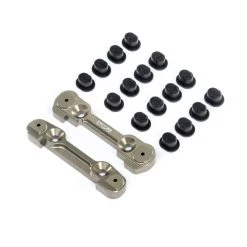 Team Losi Racing Adjustable Front Hinge Pin Brace with Inserts: 8X, 8XE for Parts