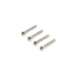 Team Losi Racing Left Hand Button Head Screws M3x20mm (4) for Parts