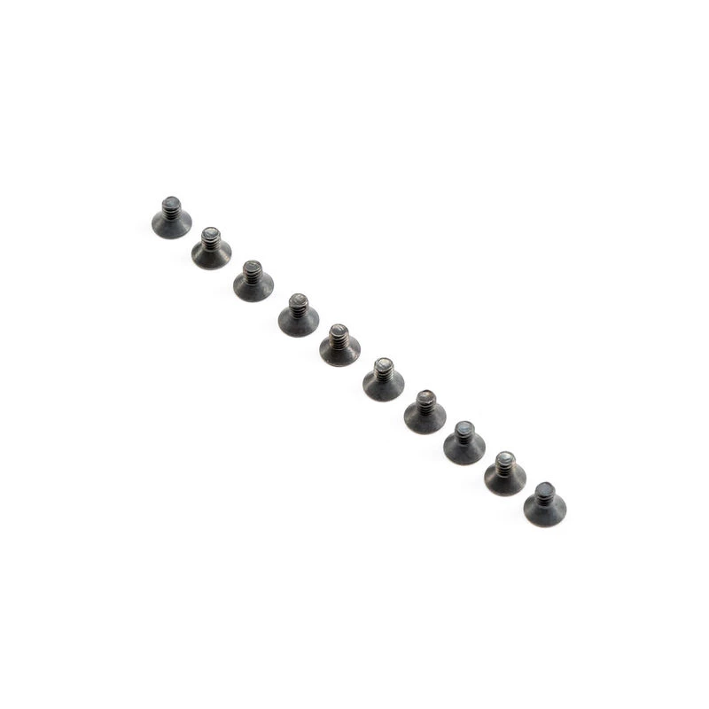 Team Losi Racing M2.5 x 4mm FH Screws (10): 8X for Parts 3 Team Losi Racing M2.5 x 4mm FH Screws (10): 8X for Parts