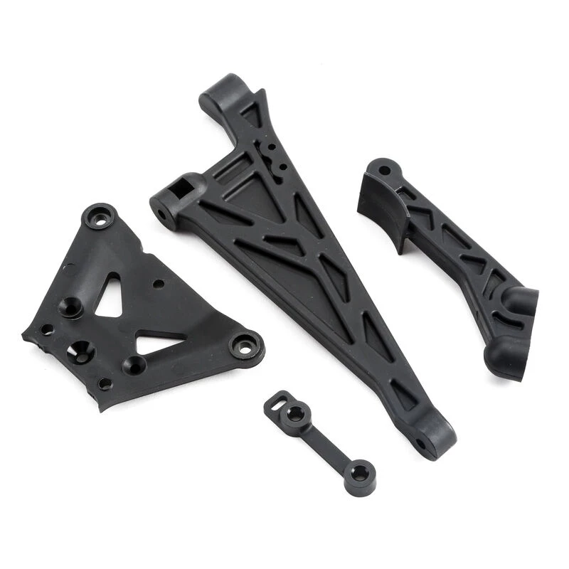 Team Losi Racing Front and Rear Chassis Brace: 5IVE B for Parts 3 Team Losi Racing Front and Rear Chassis Brace: 5IVE B for Parts