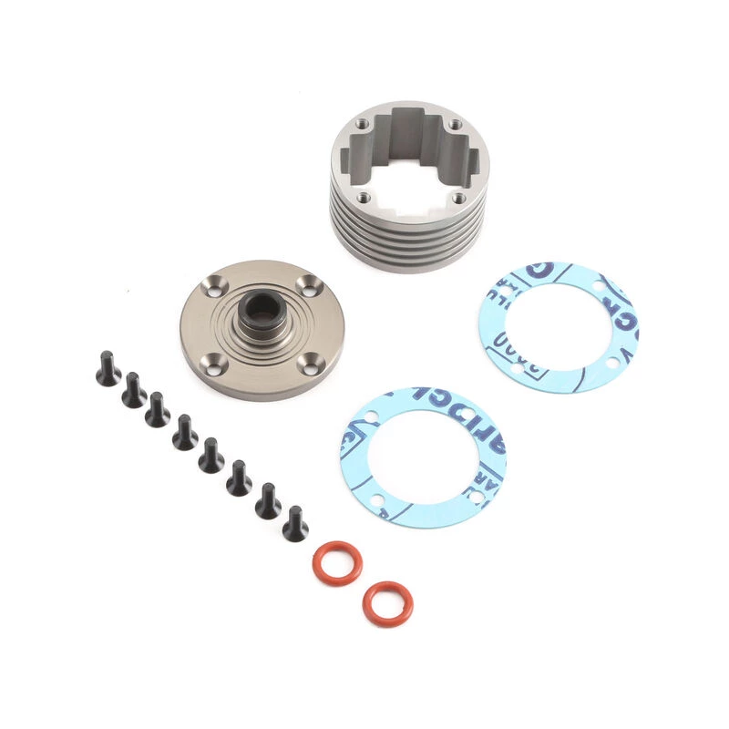 Team Losi Racing Diff Housing Set Aluminum (1): 5B, 5T, MINI WRC for Parts 3 Team Losi Racing Diff Housing Set Aluminum (1): 5B, 5T, MINI WRC for Parts