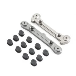 Team Losi Racing Adjustable Rear Hinge Pin Brace with Inserts: 5IVE B, 5T, MINI WRC for Parts