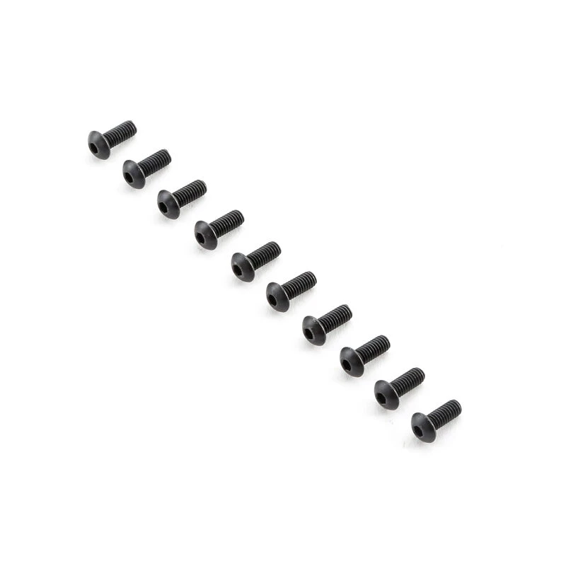 Team Losi Racing Button Head Screws M4x10mm (10) for Parts 3 Team Losi Racing Button Head Screws M4x10mm (10) for Parts