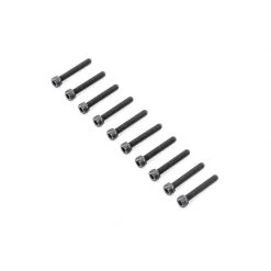 Team Losi Racing Cap Head Screws M4x25 (10) for Parts