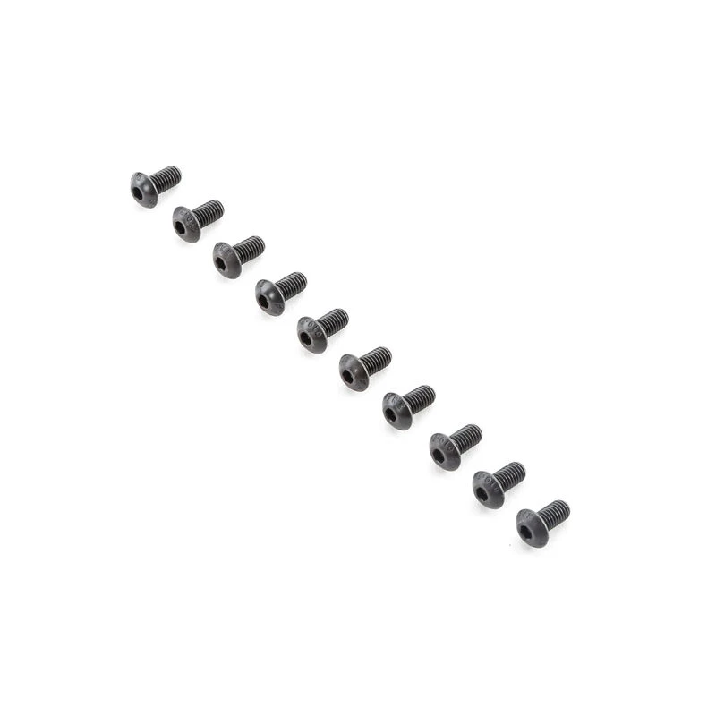 Team Losi Racing Button Head Screws M5x10mm (10) for Parts 3 Team Losi Racing Button Head Screws M5x10mm (10) for Parts