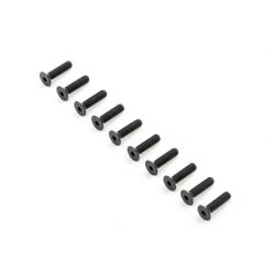 Team Losi Racing Flat Head Screws M5x20mm (10) for Parts