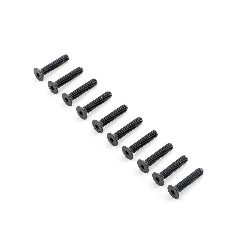 Team Losi Racing Flat Head Screws M5x25mm (10) for Parts 3 Team Losi Racing Flat Head Screws M5x25mm (10) for Parts