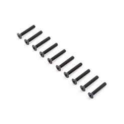 Team Losi Racing Flat Head Screws M5x30mm (10) for Parts