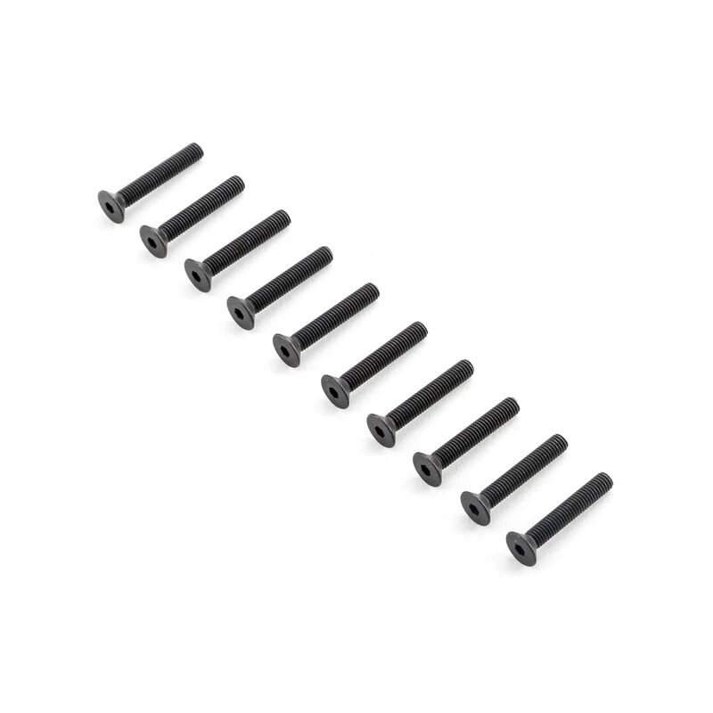 Team Losi Racing Flat Head Screws M5x30mm (10) for Parts 3 Team Losi Racing Flat Head Screws M5x30mm (10) for Parts